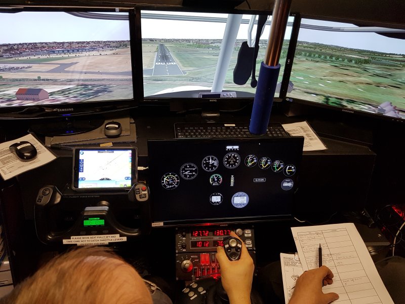 Flight Simulator Trial Flight