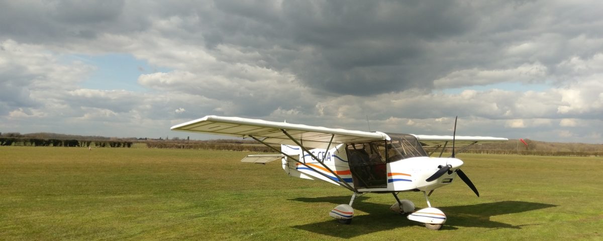 Nushin's plane at Little Gransden